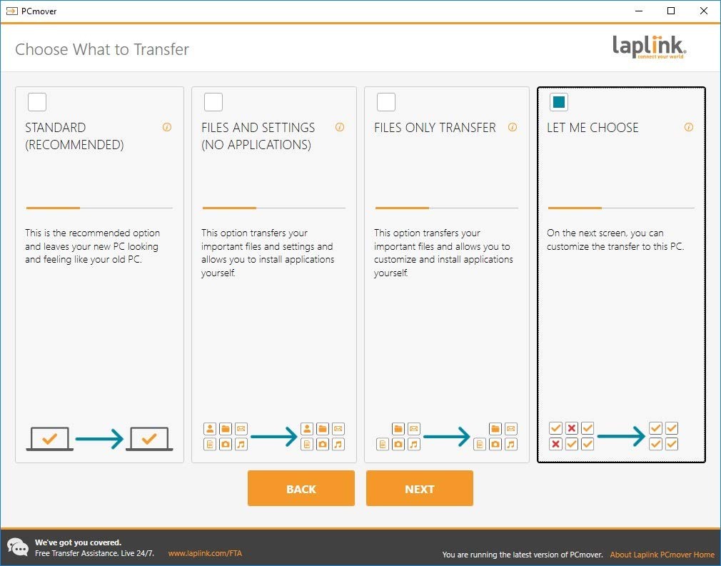 Move Your Apps and Files to New PC – Laplink PCmover Home