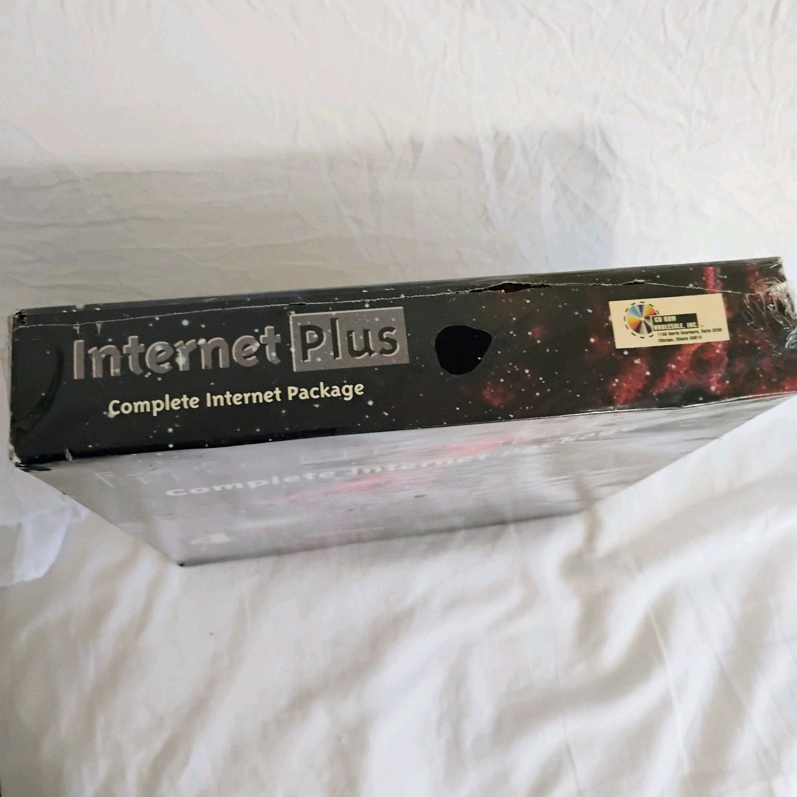 Internet Plus Sealed New Old Stock Vintage Complete Internet Package CD Roms