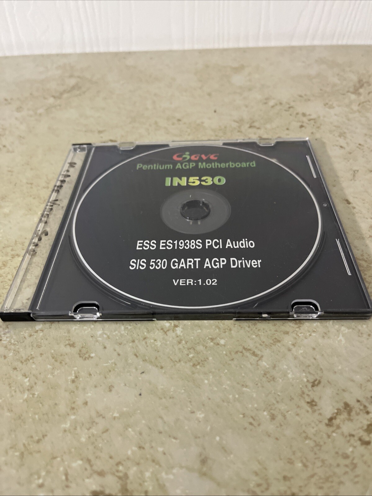 GVC Pentium AGP Motherboard IN350 Audi Driver Disc Only
