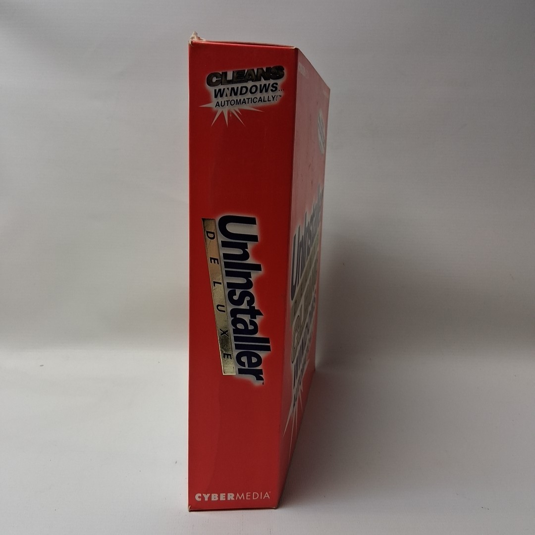 CYBER MEDIA Uninstaller Deluxe Cleans Windows Automatically PC CD-ROM Windows 95