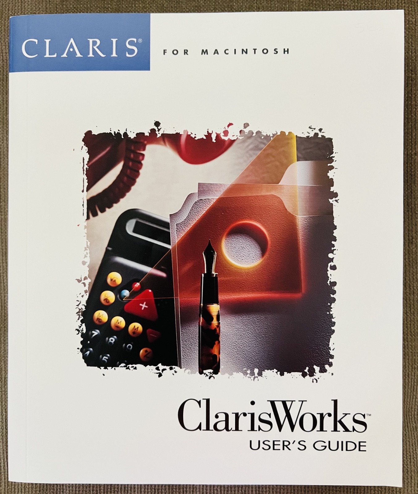 VINTAGE Macintosh ClarisWorks Software v. 2.1 (T1536LL/A) 1994 MINT