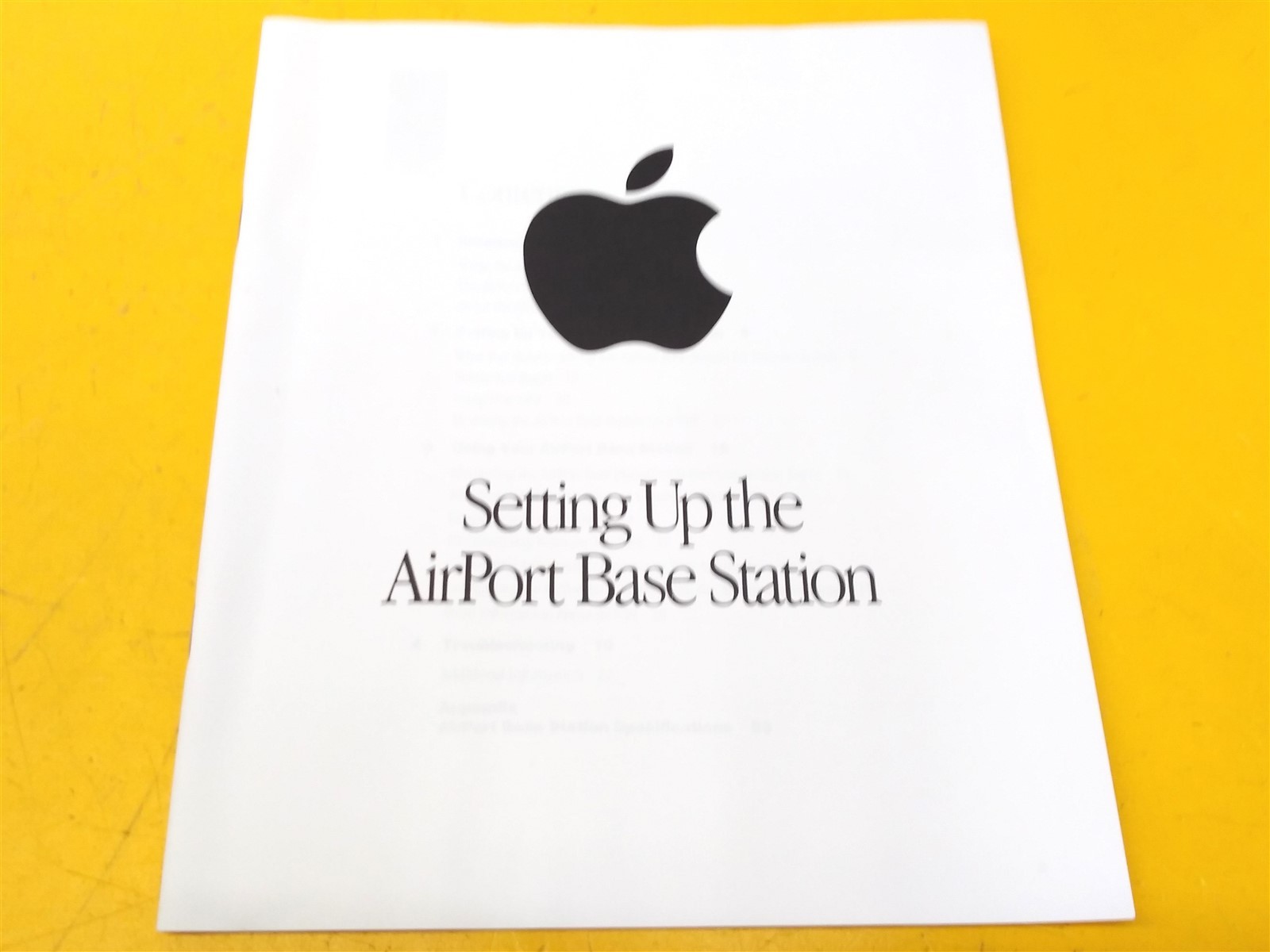 ⭐️⭐️⭐️⭐️⭐️ Apple AirPort Software Installation CD Disc Ver. 1.3 & Setup Manual