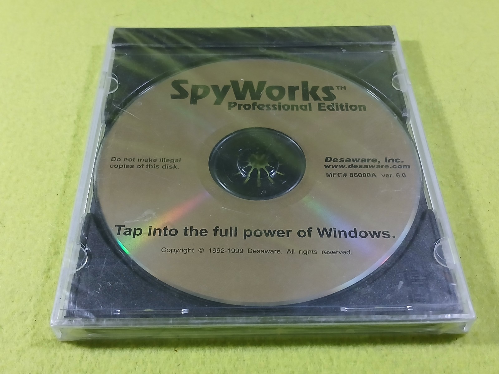SpyWorks Professional Edition Ver.6.0 (PC, CD-ROM, 1999, Desaware)