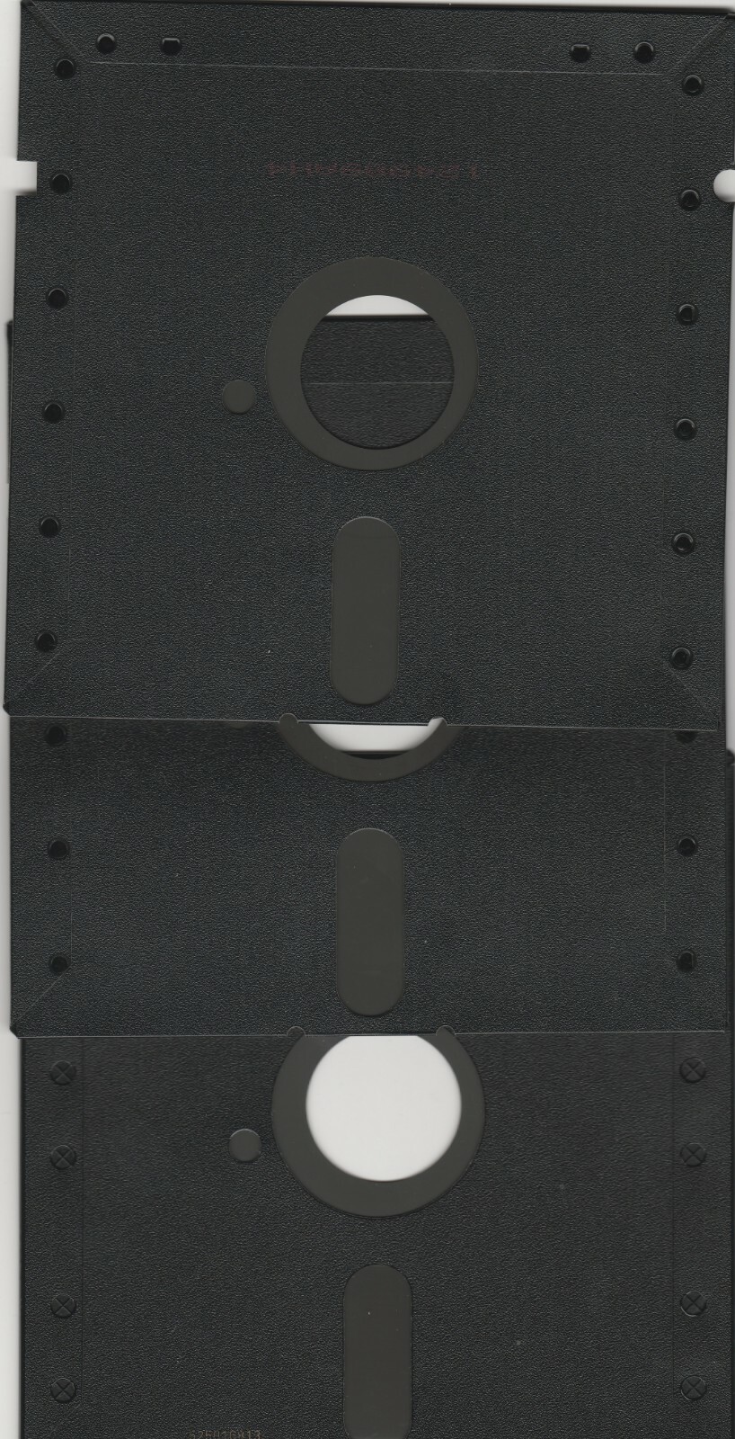 Lot of 3 Used 5.25″ floppy disks ~ SOLD AS BLANKS(Geos Software) used in college
