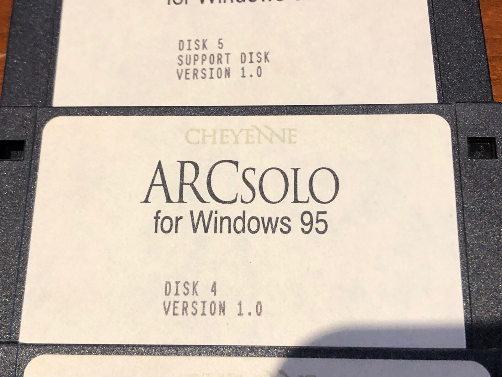 Cheyenne ARCsolo for Windows 1.0 Backup Software PC Workgroup for HP DAT Drive