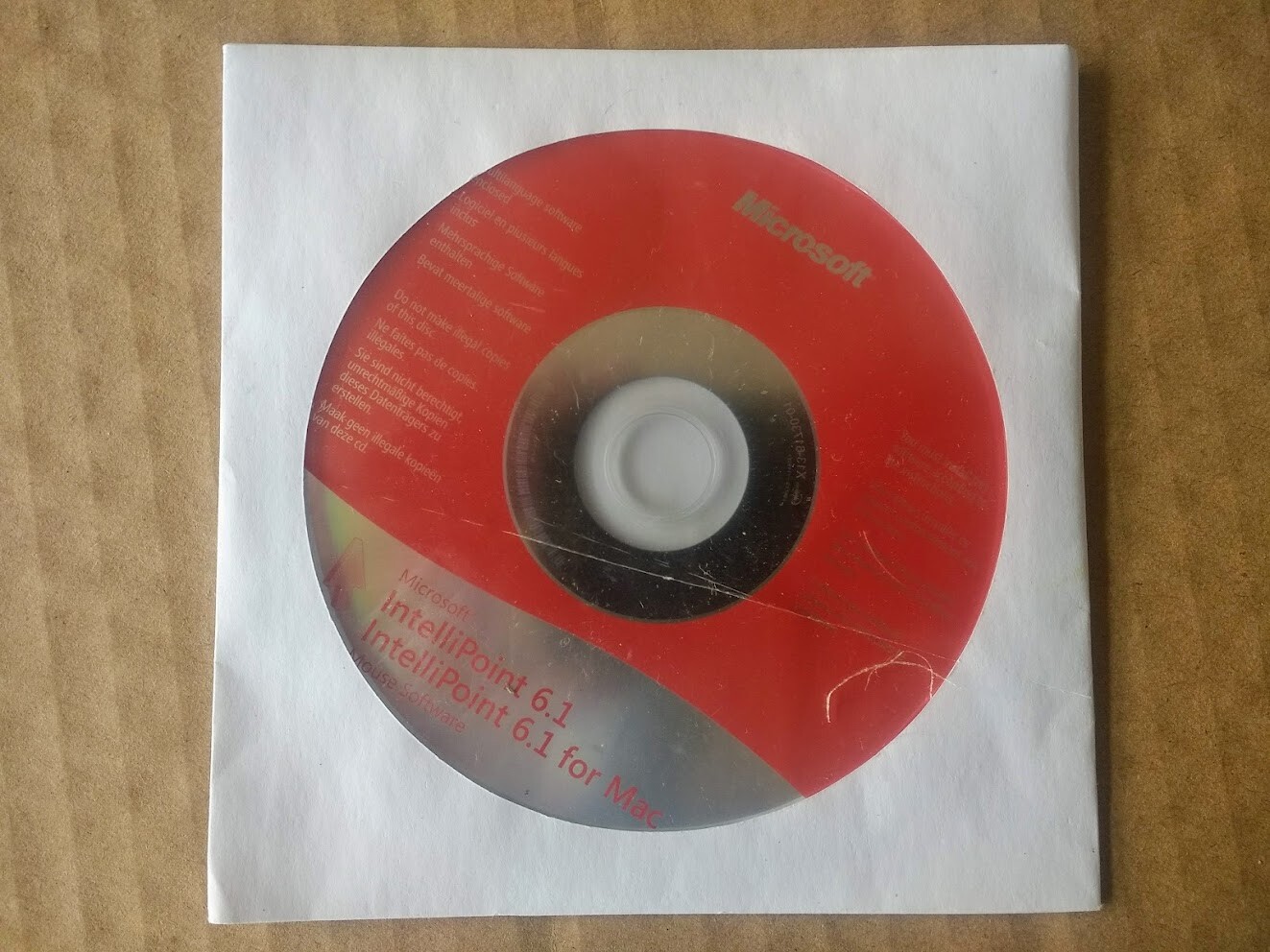 Microsoft IntelliPoint 6.1 Mouse Software – for PC and Mac