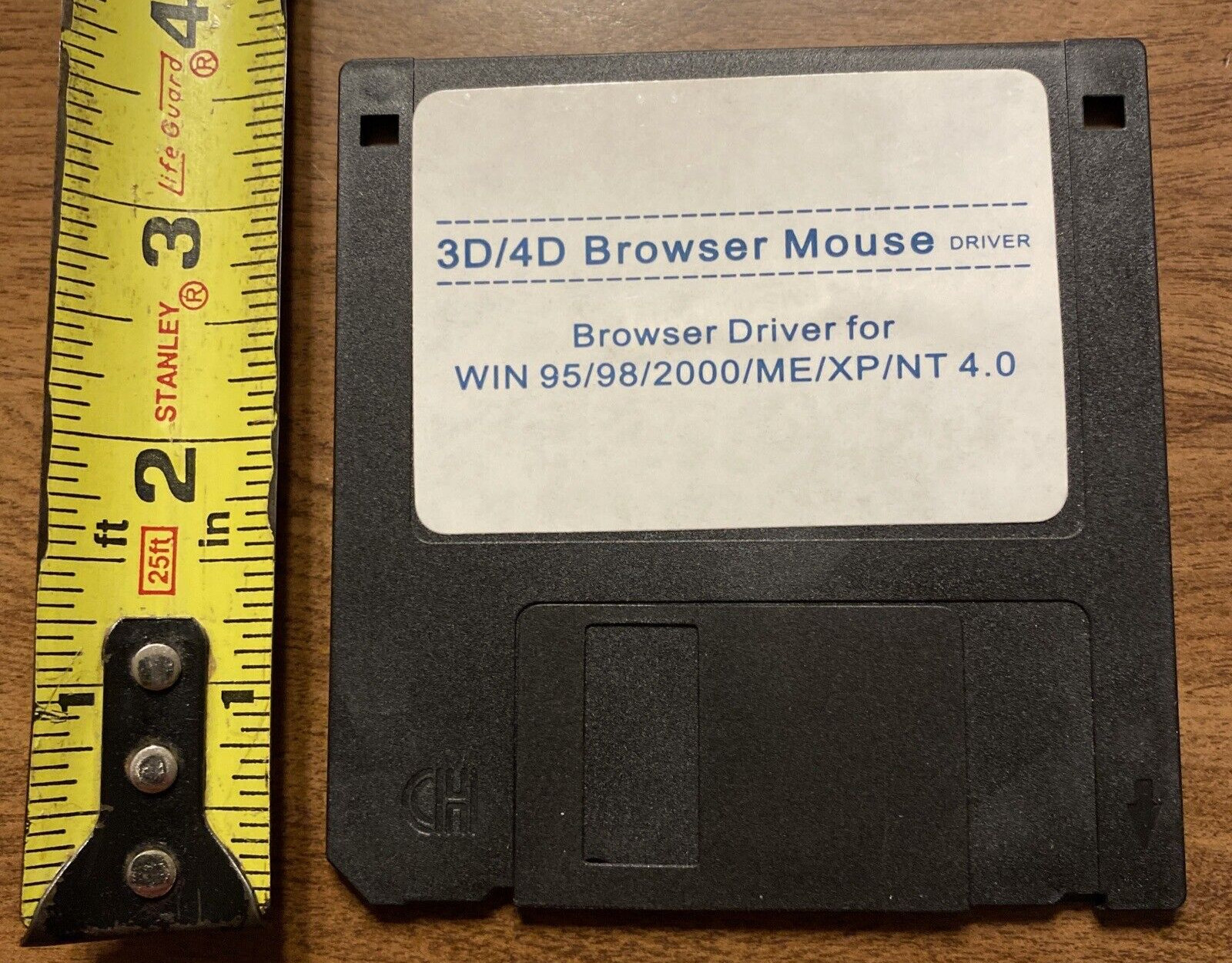3D 4D Browser Mouse Driver Floppy Disk for Win 95 98 2000 ME XP NT 4.0 E2