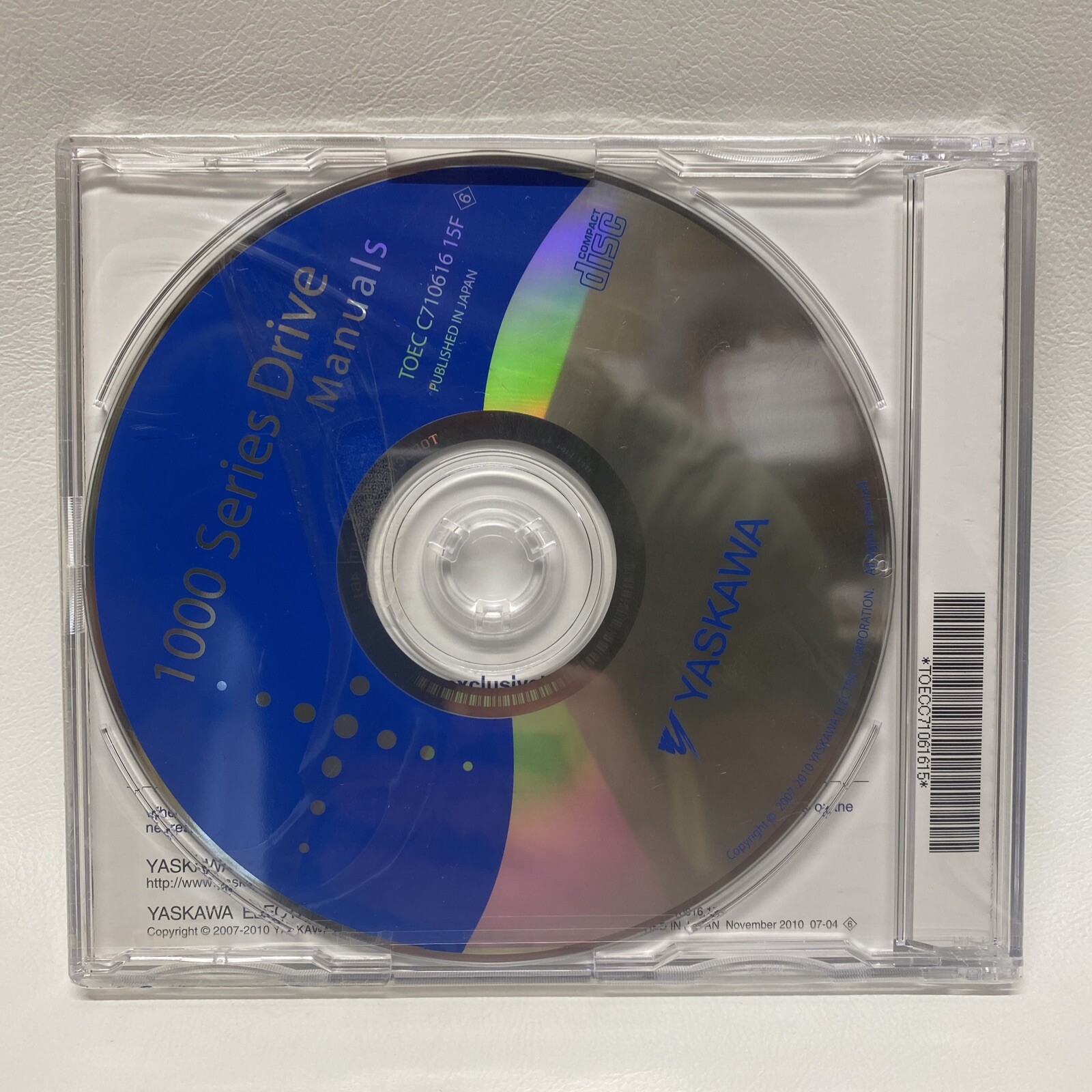 NEW Yaskawa 1000 Series Drive Manual TOEC C710616 15F