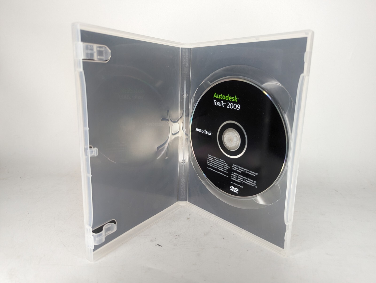 Autodesk Toxik 2009 Student Version English DVD (SERIAL NUMBER INCLUDED)