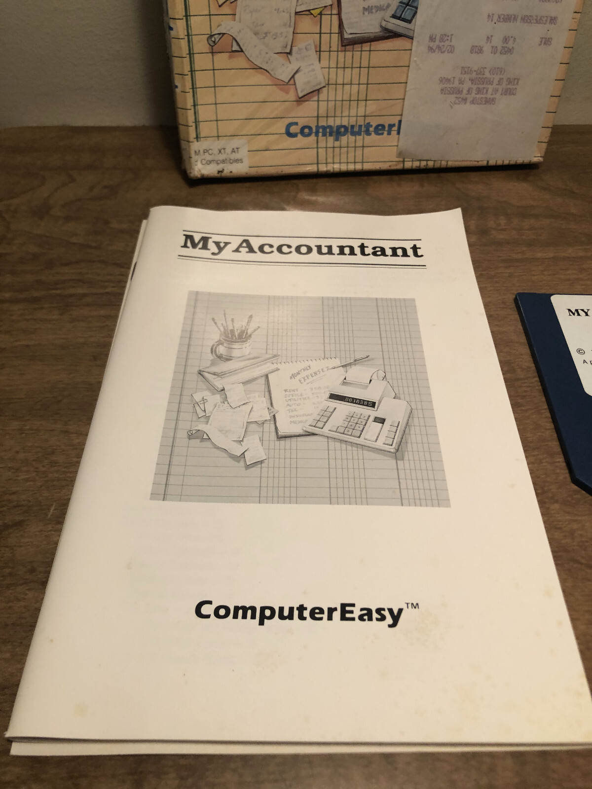 My Accountant by Computer Easy IBM PC Compatible 3.5″ Disk