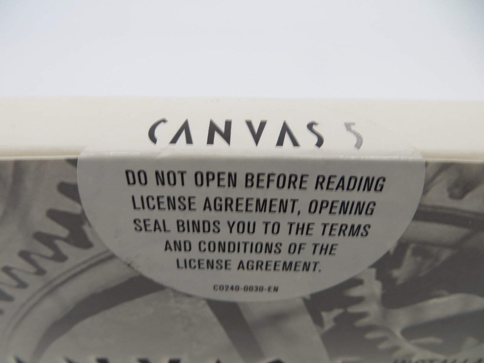 CANVAS 5 Installation Disk Set C0245-0022-EN 3.5″ Floppy Discs VTG computer NEW