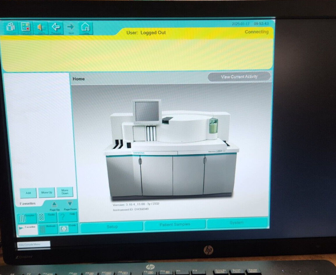VistaLab Dimension Vista Software Complete Rig & License for Siemens Vista 1500