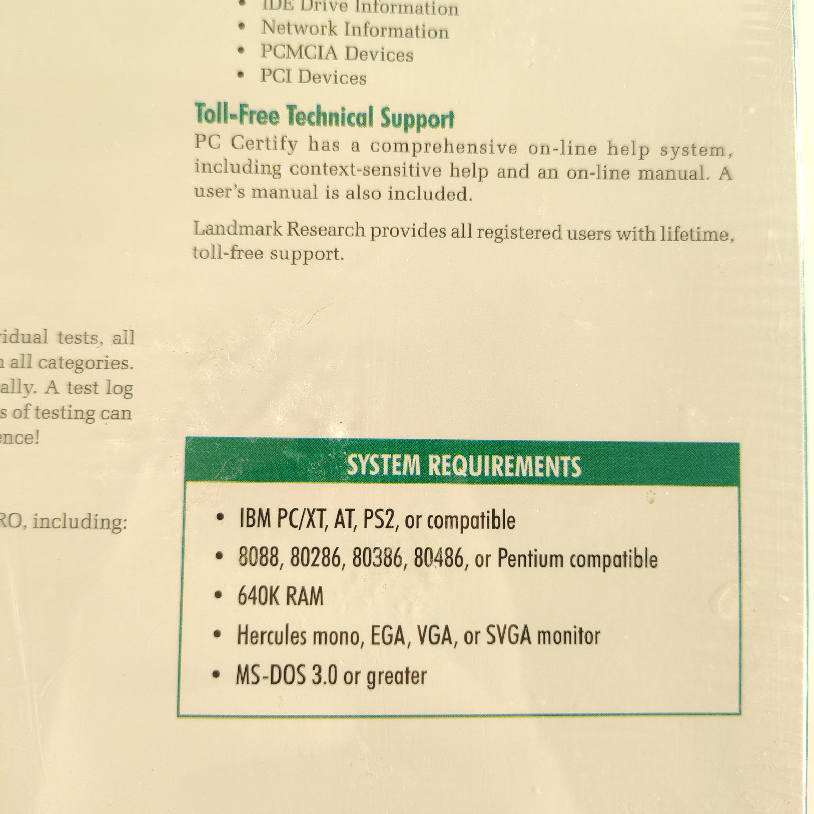 PC Certify Pro Diagnostics Tool – Rare Vintage Computer Program SEALED AND NEW