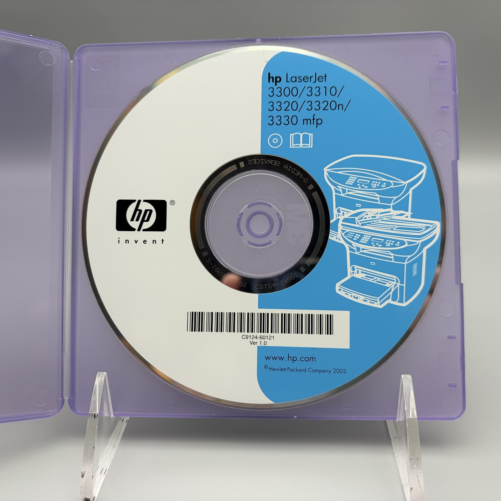 Vintage HP LaserJet 3300 3310 3320 3320n 3330 MFP Driver Software CD-ROM v1.0