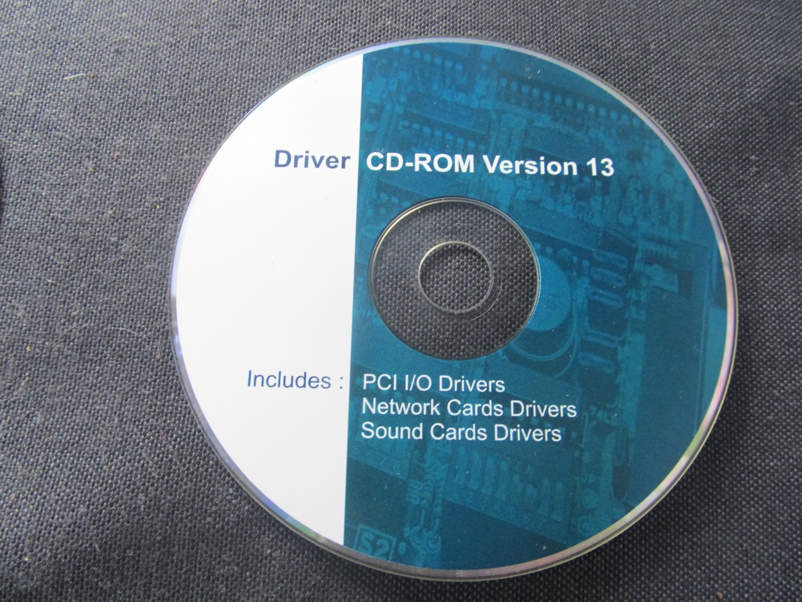 Driver CD-Rom Version 13 Network Card Drivers PCI I/0 DRIVERS
