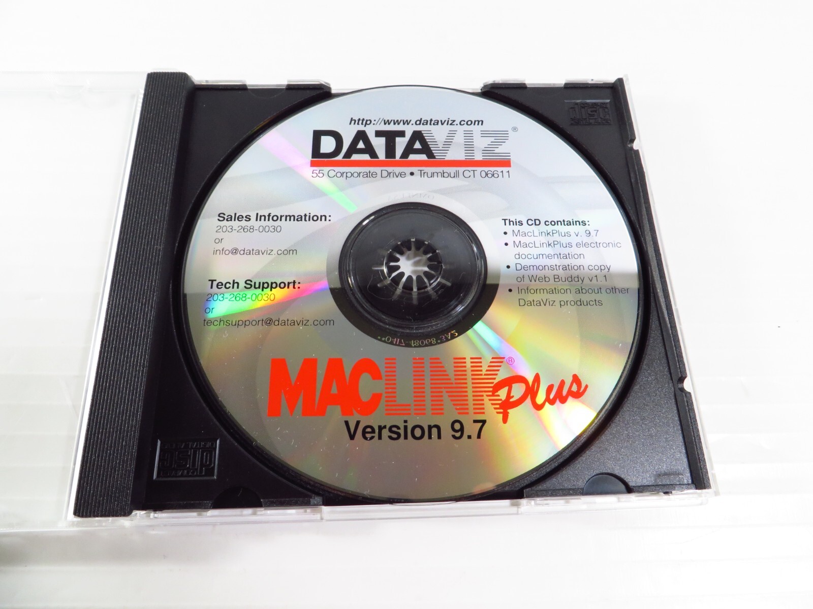 MacLink Plus 9.7 Deluxe PC CD share documents, open non-mac computer OS files!