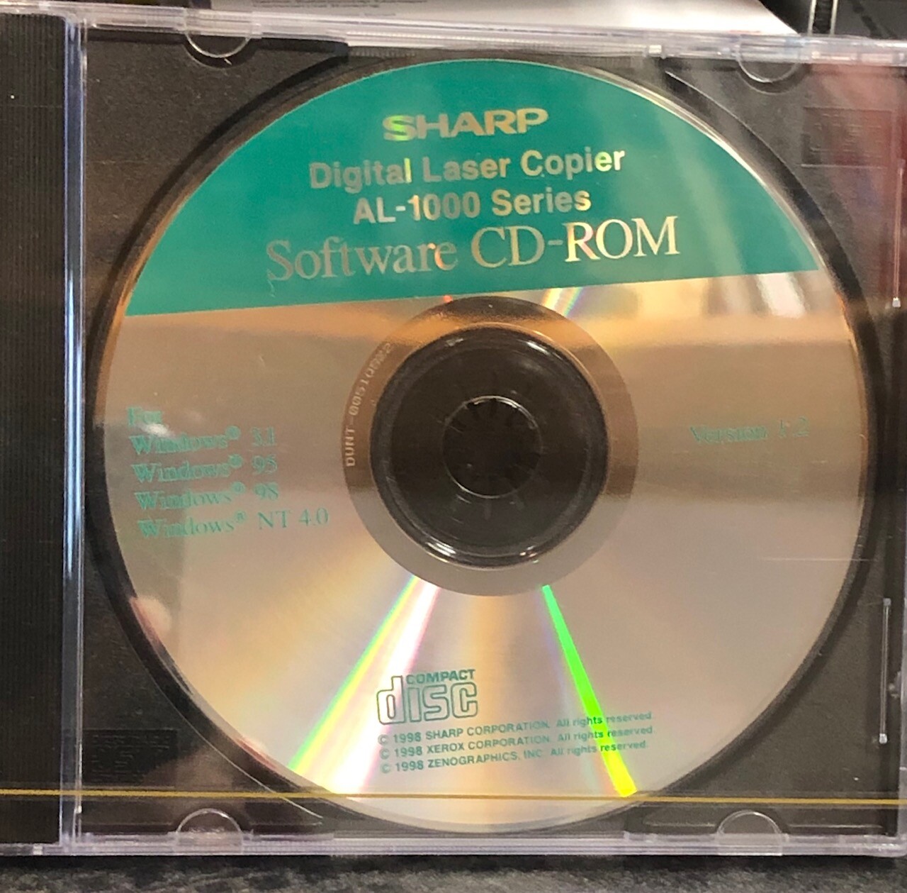 Sharp AL-1000 Series CD Rom