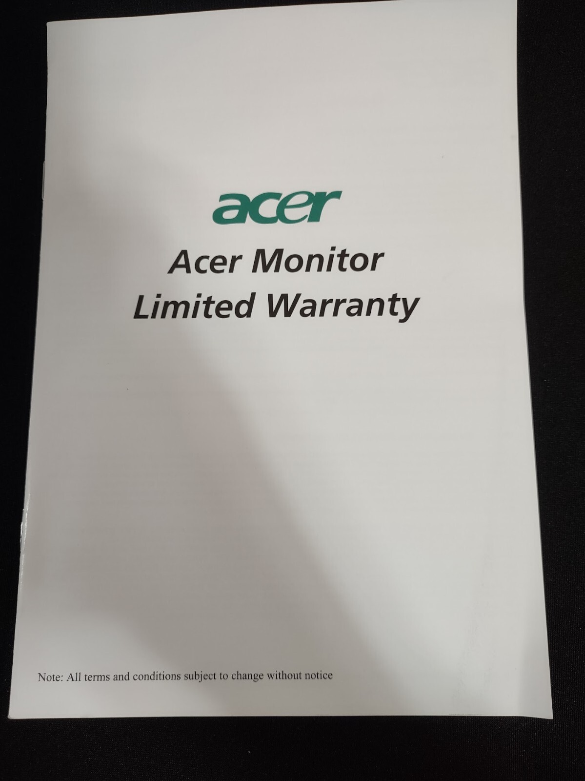 Acer LCD Monitor AL1706 Bundle Lot – CD Disc User Manual Quick Start Guide Docs