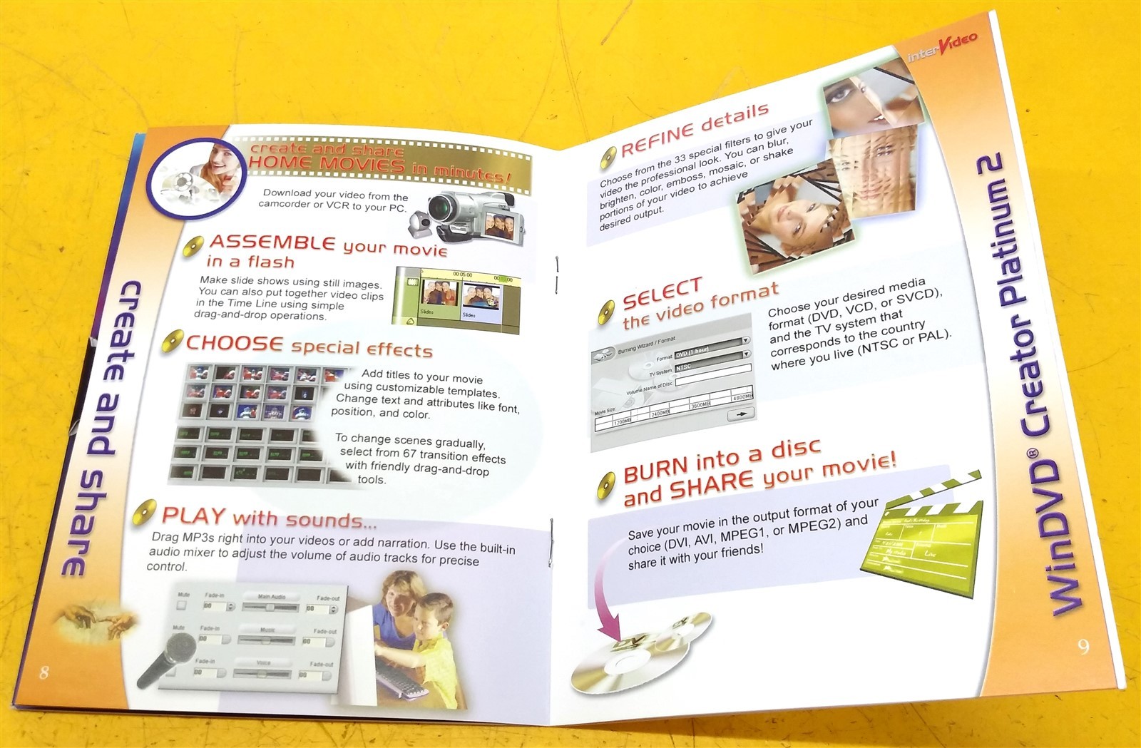 ⭐️⭐️⭐️⭐️⭐️ PC Software CD Disc Asus InterVideo WinDVD Suite w Booklet