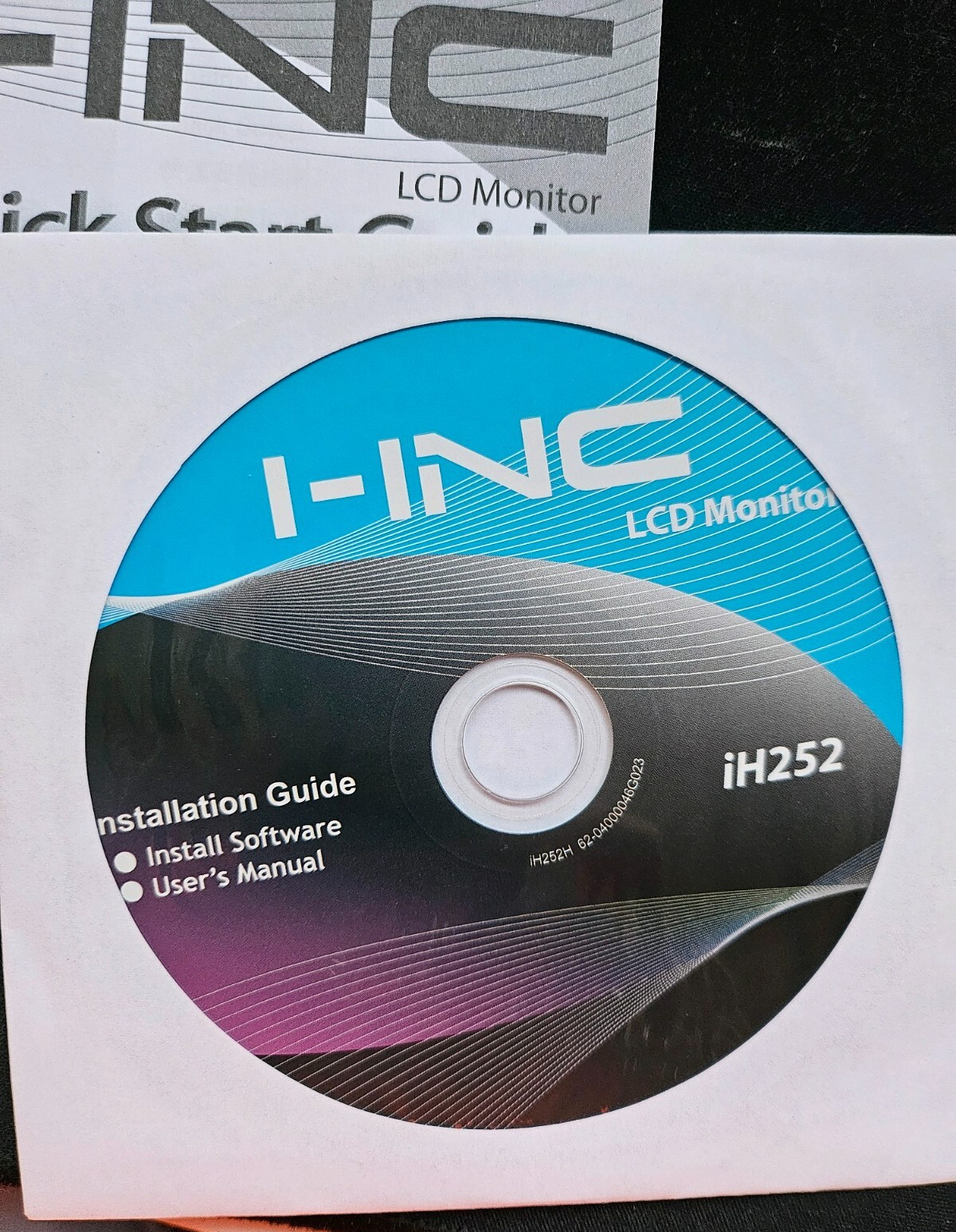I-INC IH252 LCD Monitor Installation CD