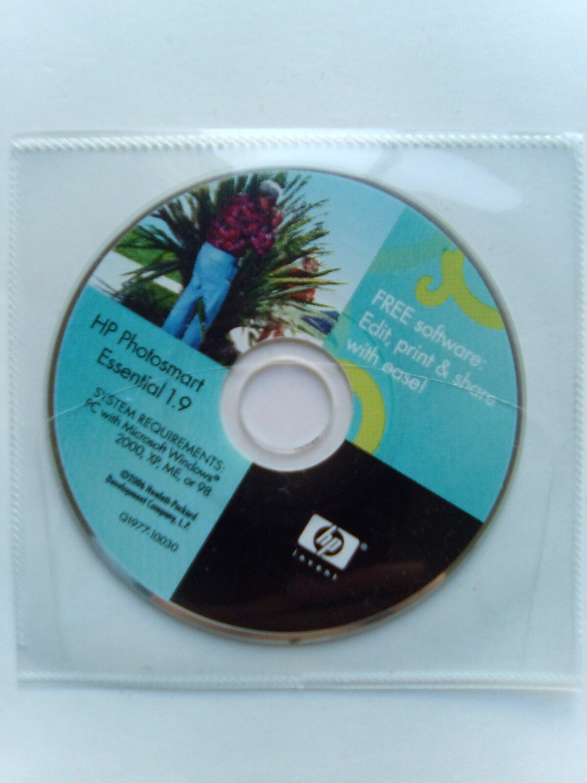 HP Photosmart Essential 1.9 Software (Edit, Print & Share)