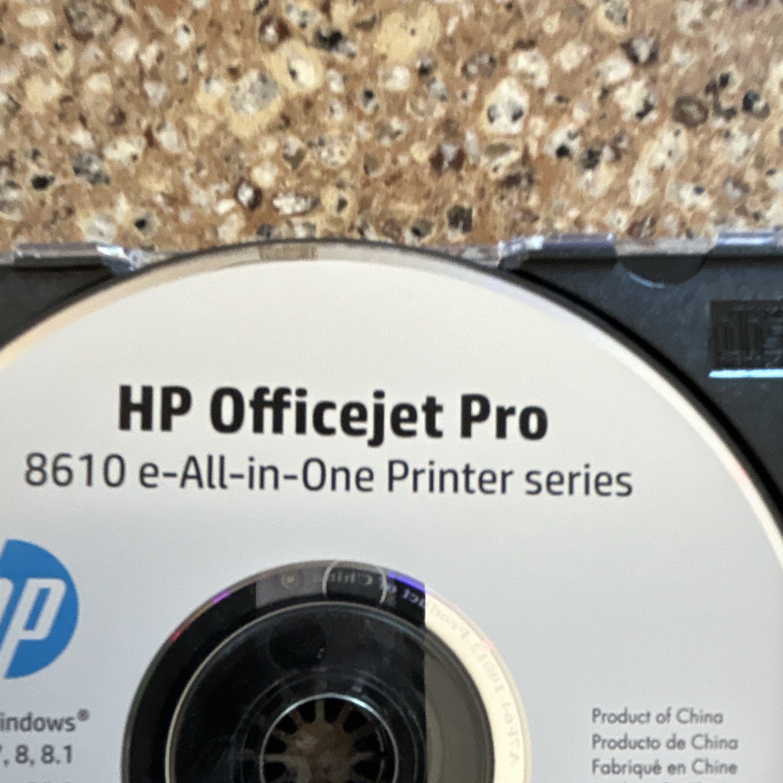 HP Officejet Pro 8610 e-All-in-One Driver & Utility Software CD A7F64-10012