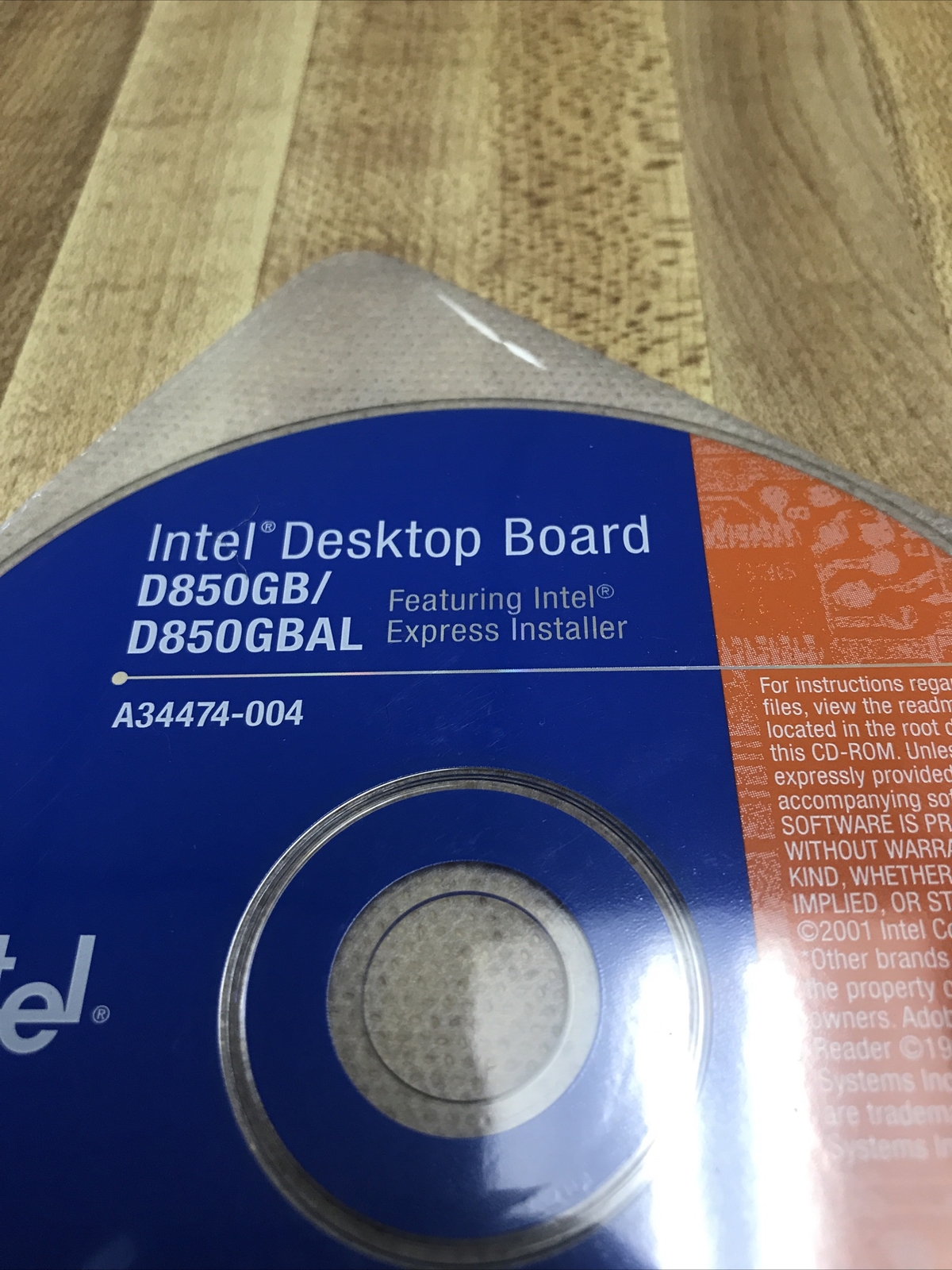 Intel Desktop Board D850GB/D850GBAL Software