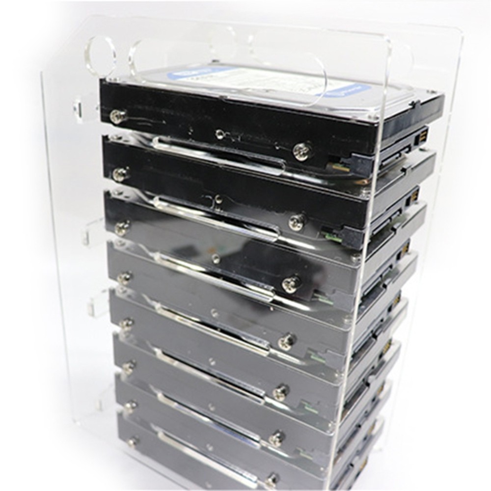 Hard Disk Bracket for 3.5in HDD Storage Bracket Organizer Case Rack Hard Drive