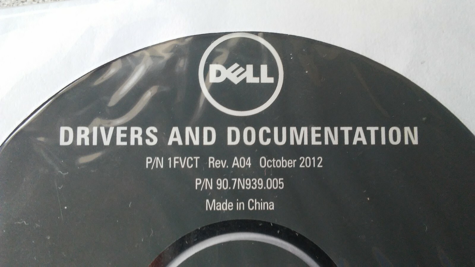 Dell OEM Drivers & Documentation CD 1FVCT for P21012H Monitor
