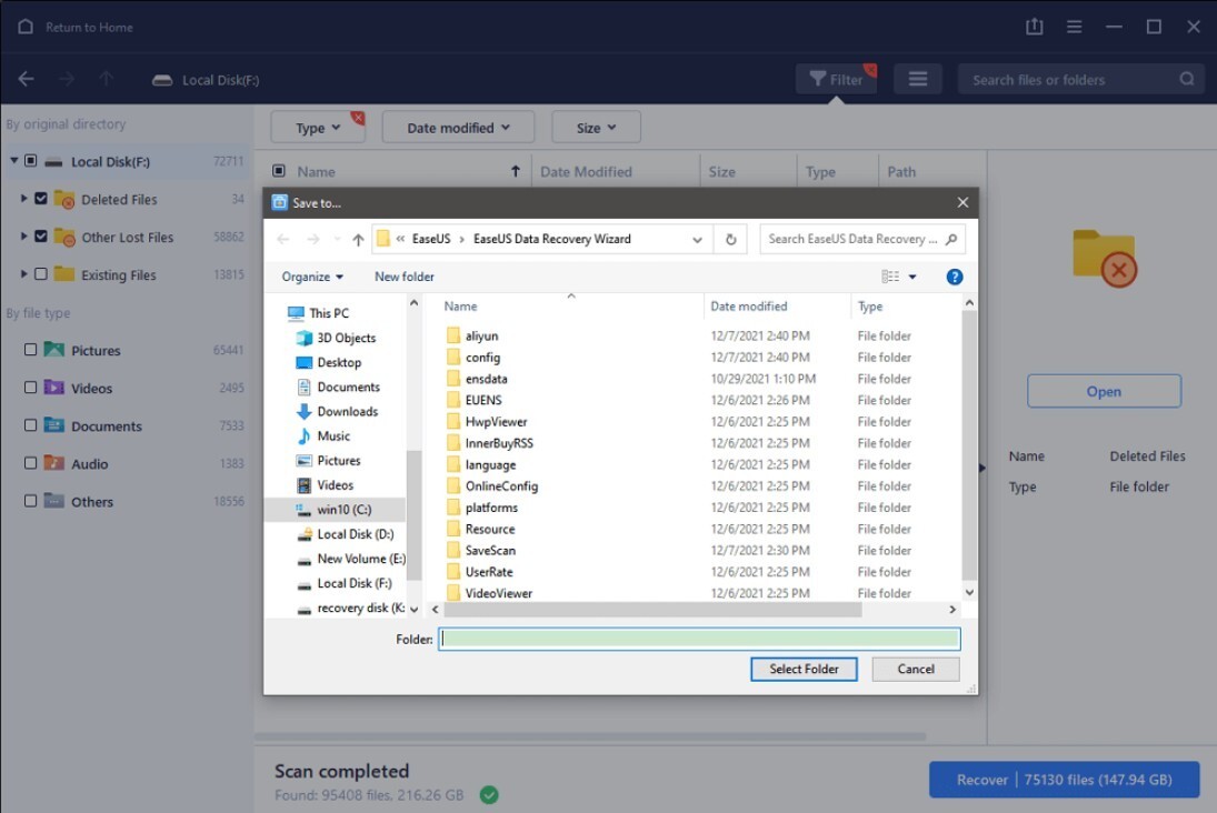 EaseUS Data Recovery Wizard Pro v19.7 -Lifetime free upgrades for 1 PC [Disc]
