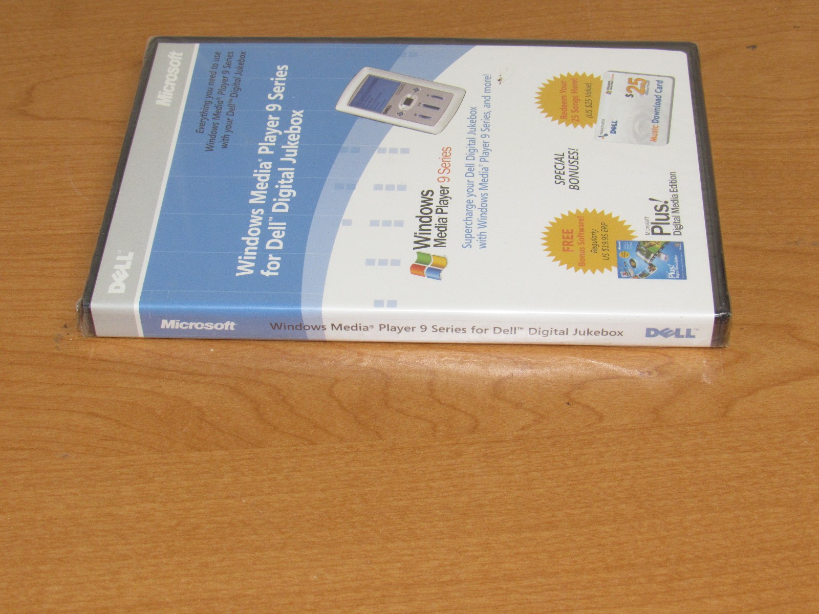 Windows Media Player 9 Series for Dell Digital Jukebox CD-ROM T6509 – New Sealed