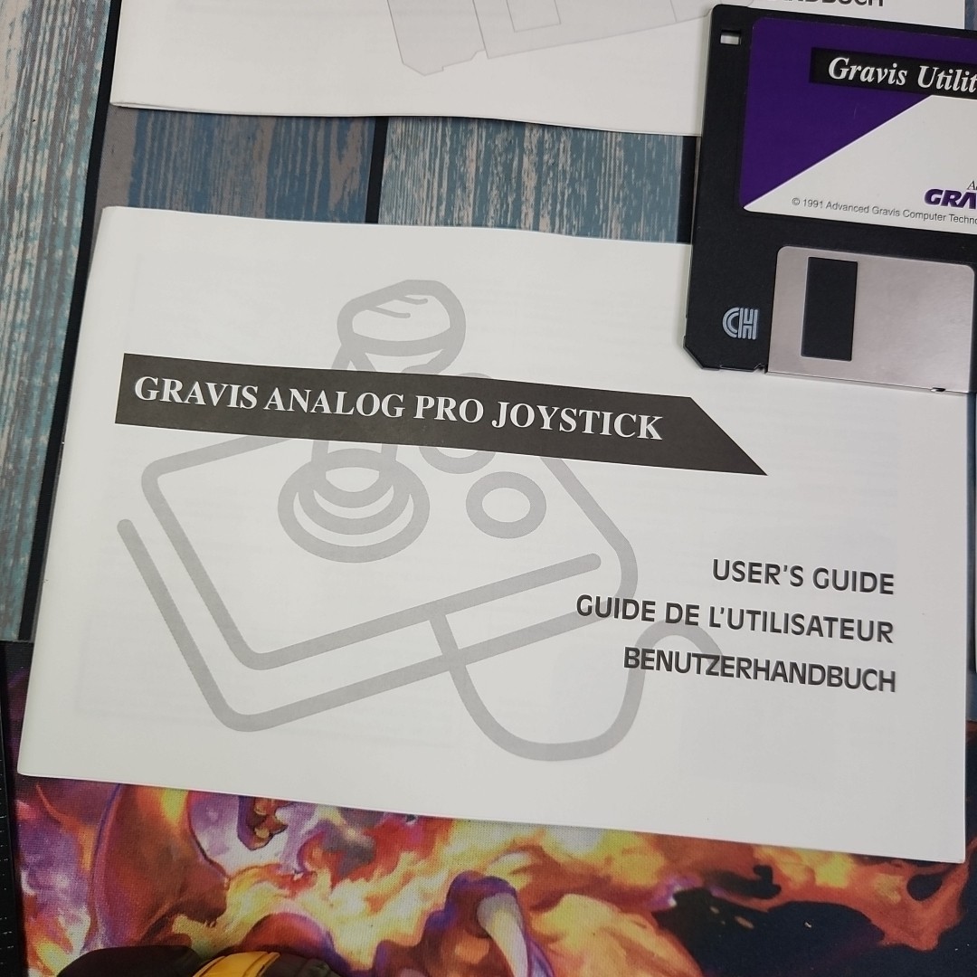 Gravis Utilities 3.5″ Floppy Disk 1991 Software Tool for PC – Vintage