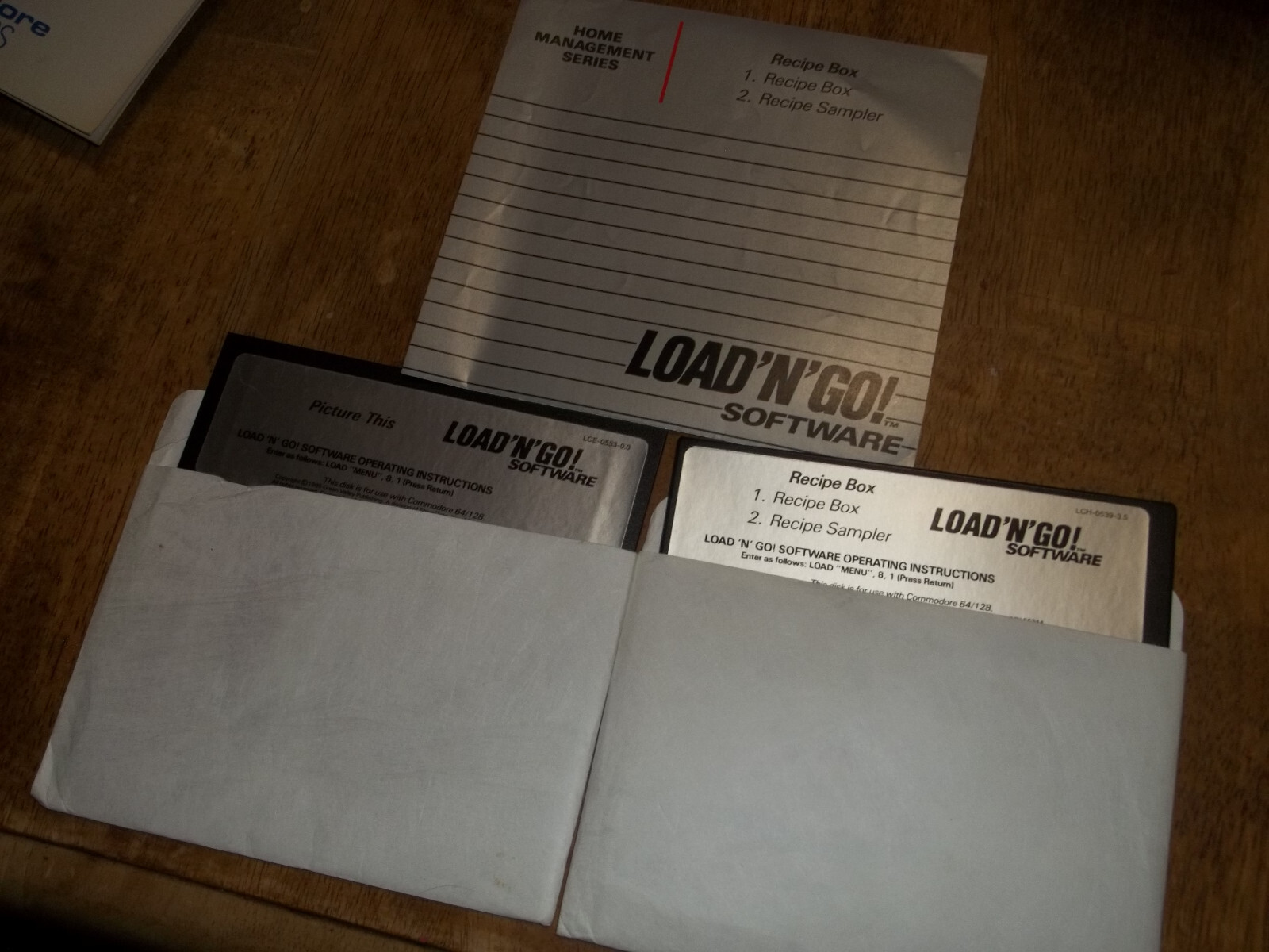 Commodore 64 Utilities Load-N-Go 5.25″ Floppy Disks