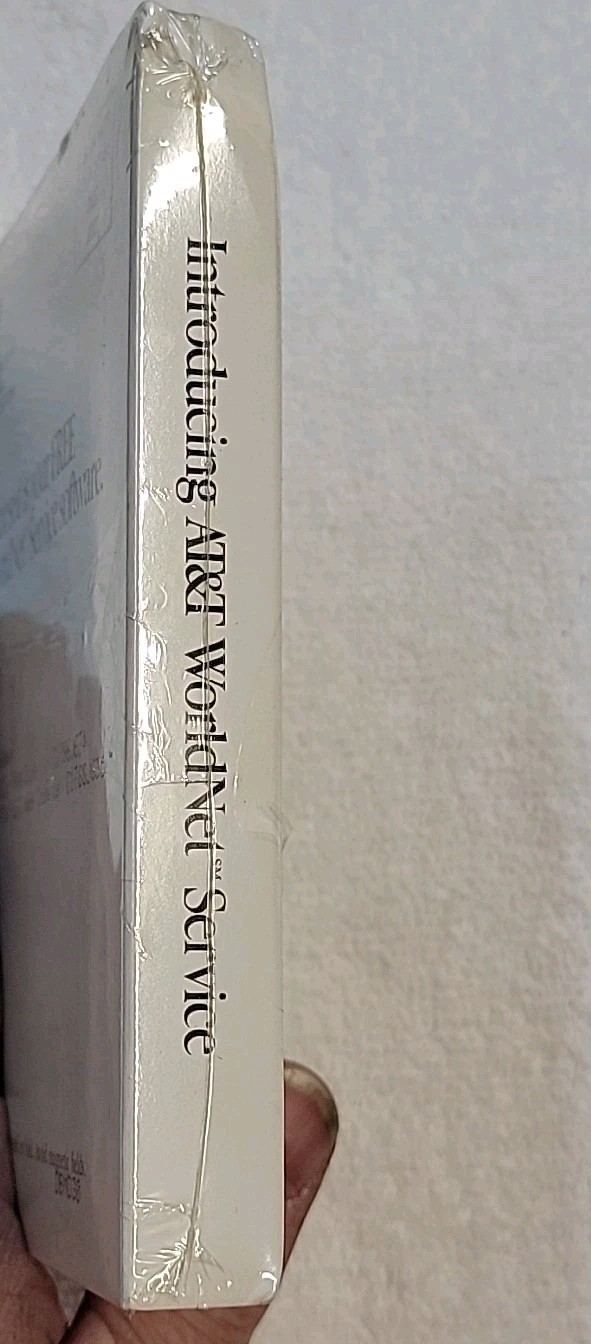 AT&T WorldNet Service 3.5″ installation diskettes Windows version 1996 Netscape