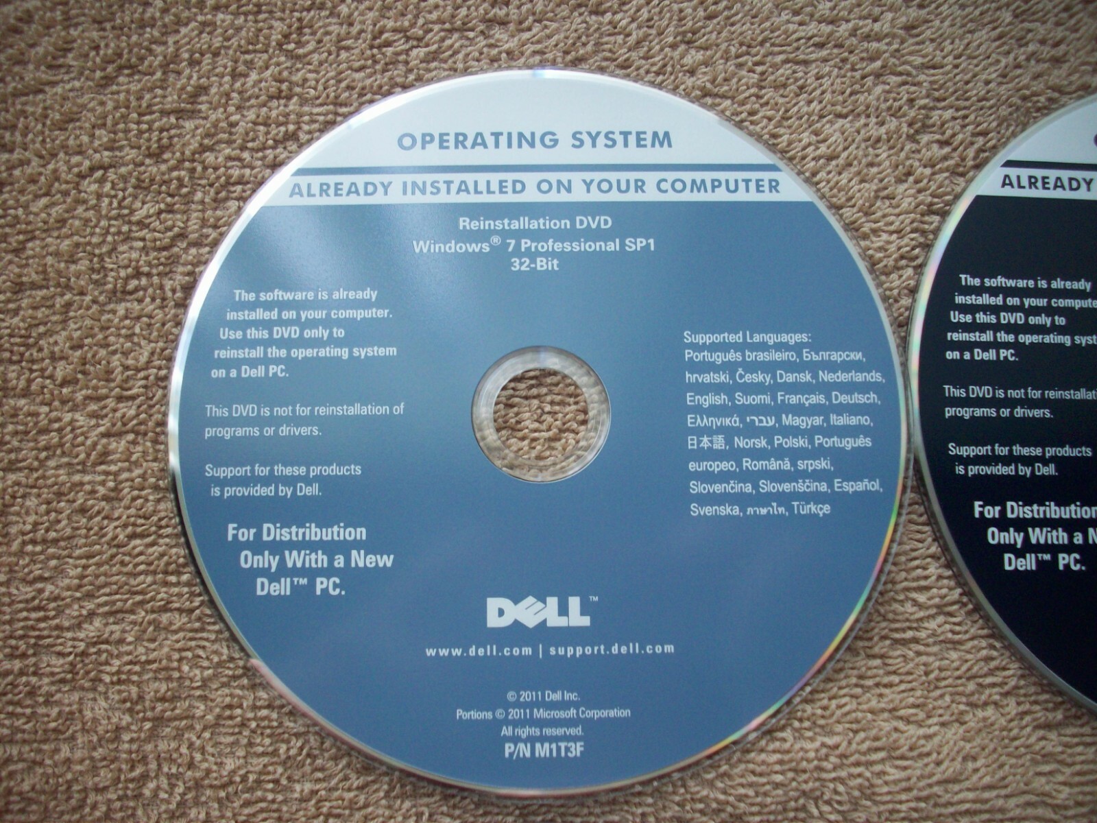 8 Dell Cds Discs For Applications-Drivers & Utilities-Monitors-Operating System