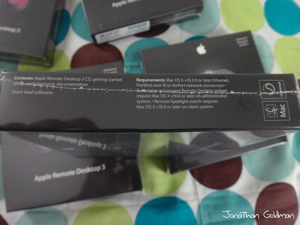 Apple Remote Desktop 3 – Unlimited Management Systems License – MA232Z/A NEW