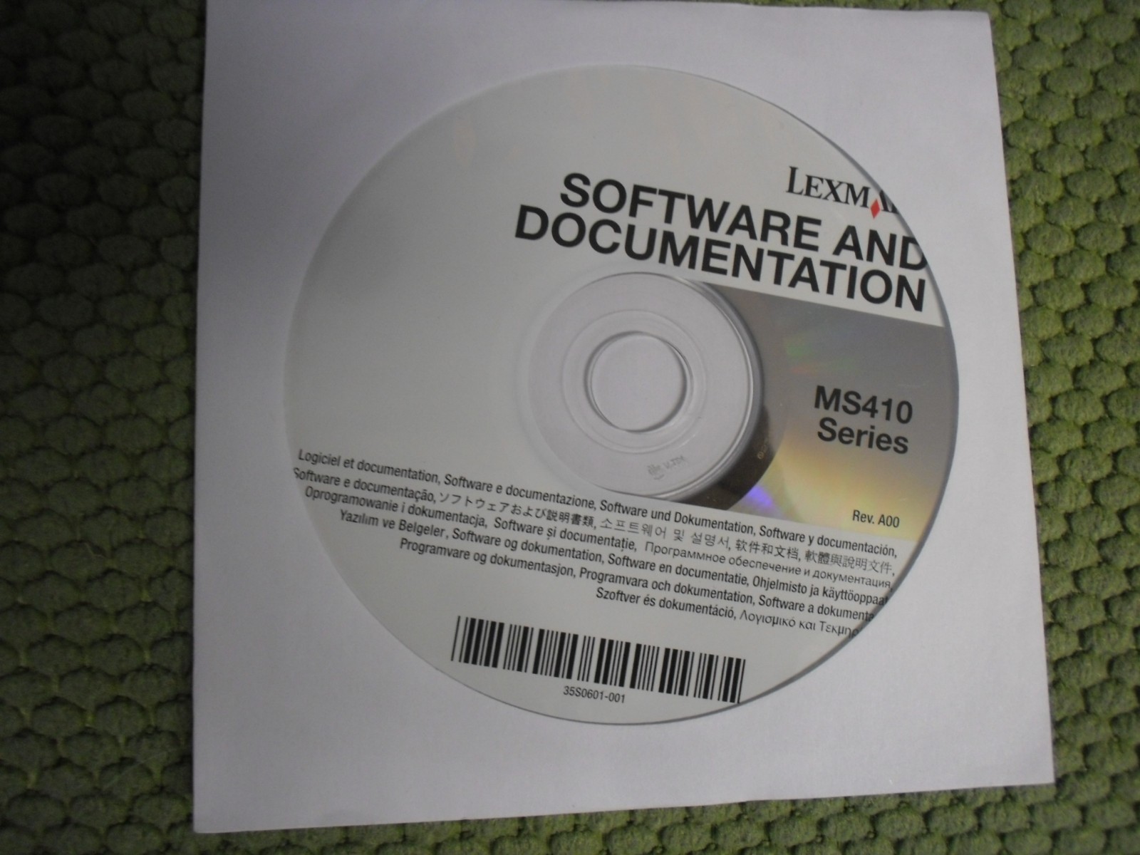 New ! Genuine Lexmark MS410 Series CD Printer Drivers Utilities