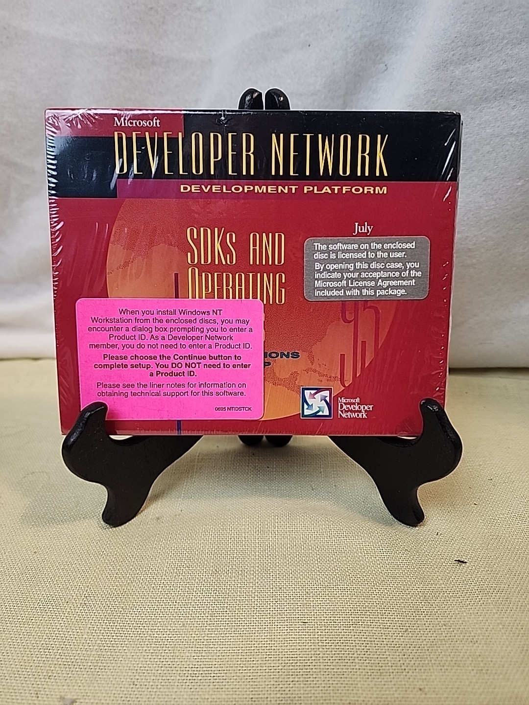 Microsoft Developer Network (MSDN) Operating Systems & SDKS 1995 95 Sealed