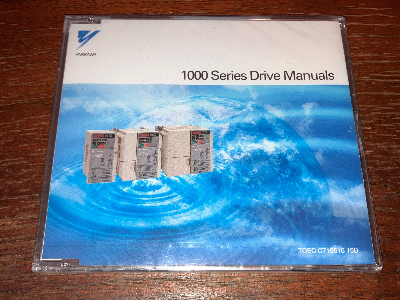 NEW – Yaskawa 1000 Series Drive Manual – CD Rom – NEW SEALED – SLIM JEWEL CASE