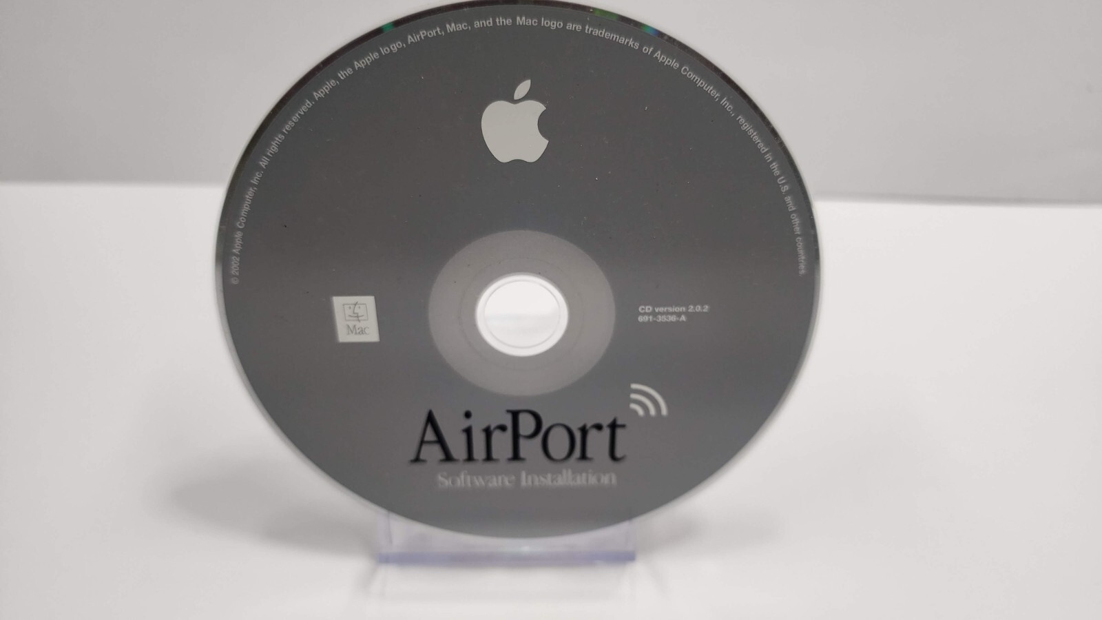 2001 Macintosh Mac AirPort Utility Software Installation CD v2.1 – 691-3536-A