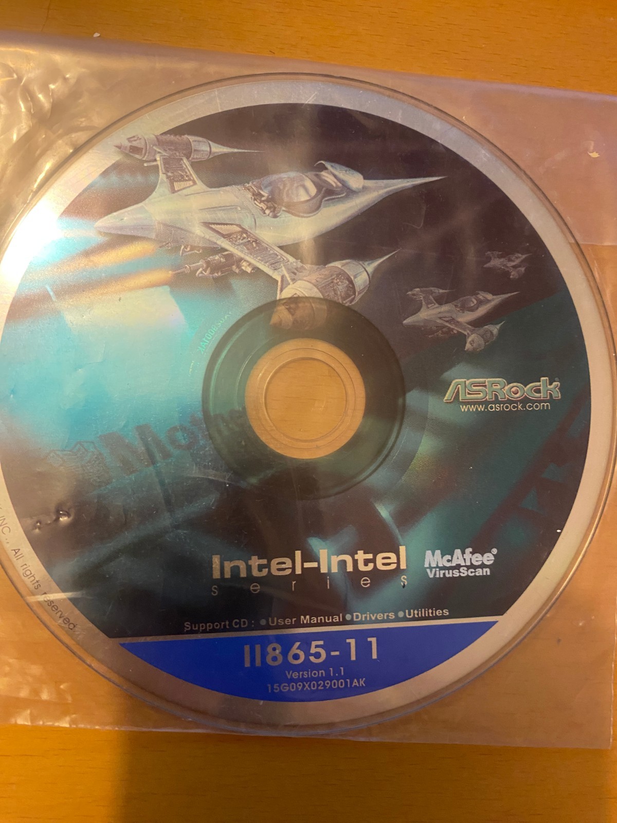 ASRock Intel-Intel Series II865-11 Version 1.1 Support CD Disc