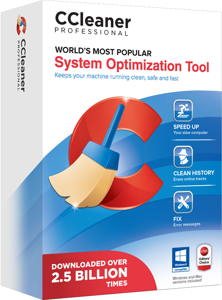 CCleaner Premium 5 PC / Geräte 1 Jahr (Defraggler | Recuva | Speccy | Kamo)
