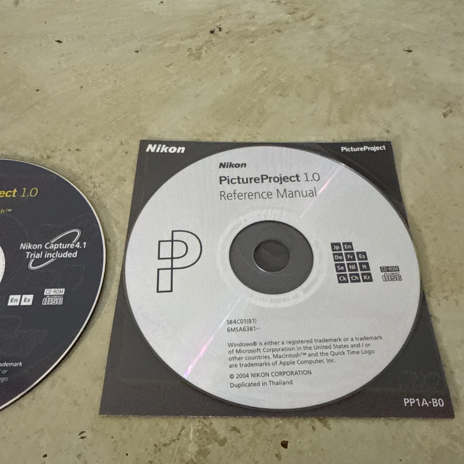 Nikon Picture Project 1.0 for Win / Mac & Picture Project 1.0 Reference Manual