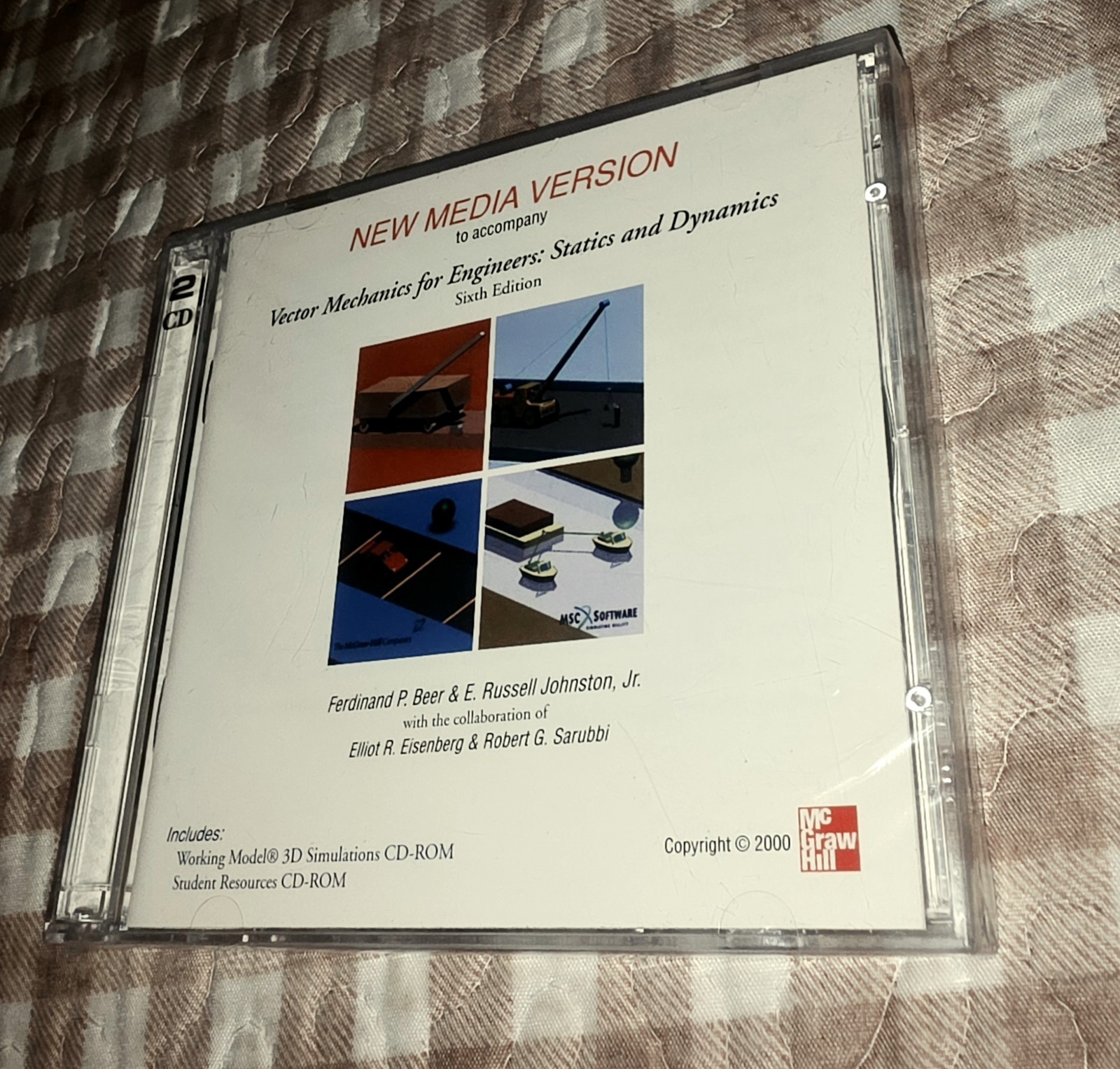 McGraw-Hill Vector Mechanics for Engineers: Statics & Dynamics CD Win95/Mac OS 8
