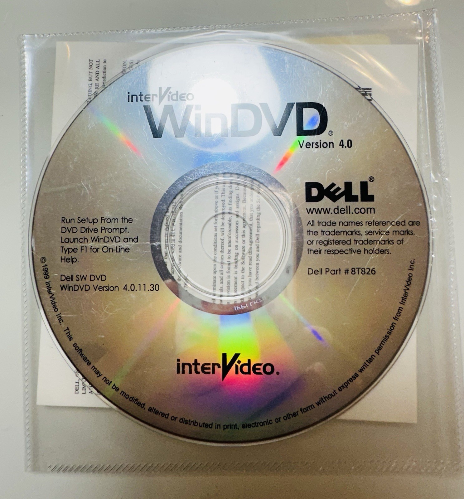 Dell OEM Software Application Drivers Utilities WinDVD + Netgear WGR614v8 Lot 4