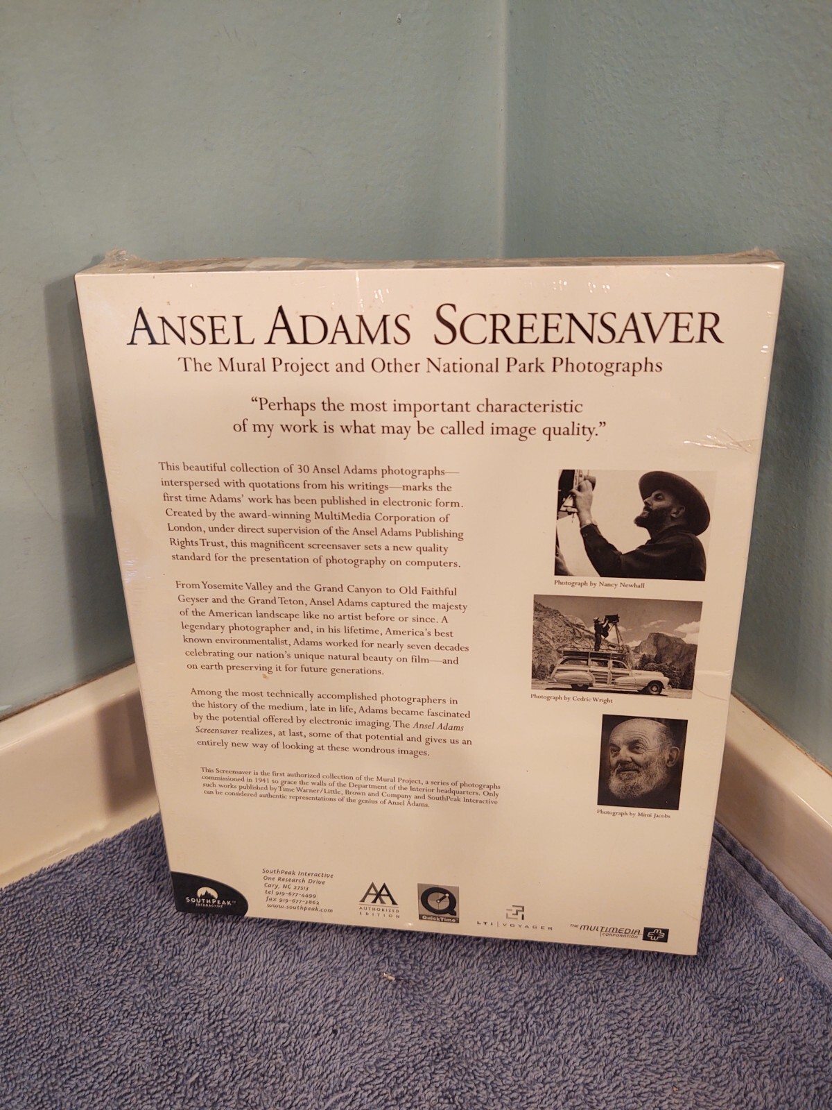 NOS Ansel Adams Screensaver The Mural Project – National Parks Photographs
