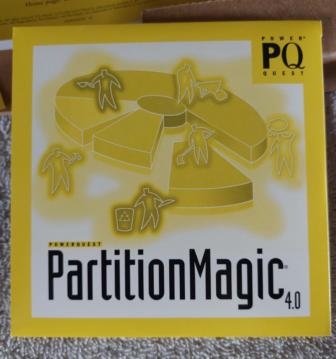 PartitionMagic 4.0 PowerQuest Utility Software Hard Disk Partitioning