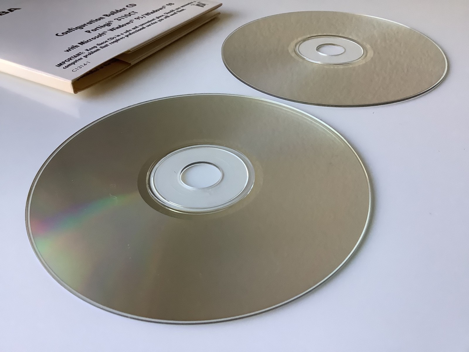 Toshiba Portege 3110CT Configuration Builder CD & Floppy Disks Windows 95 98
