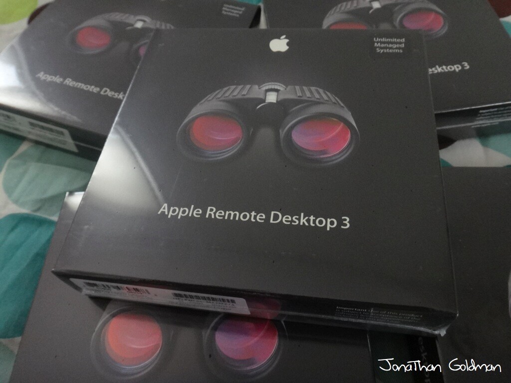 Apple Remote Desktop 3 – Unlimited Management Systems License – MA232Z/A NEW