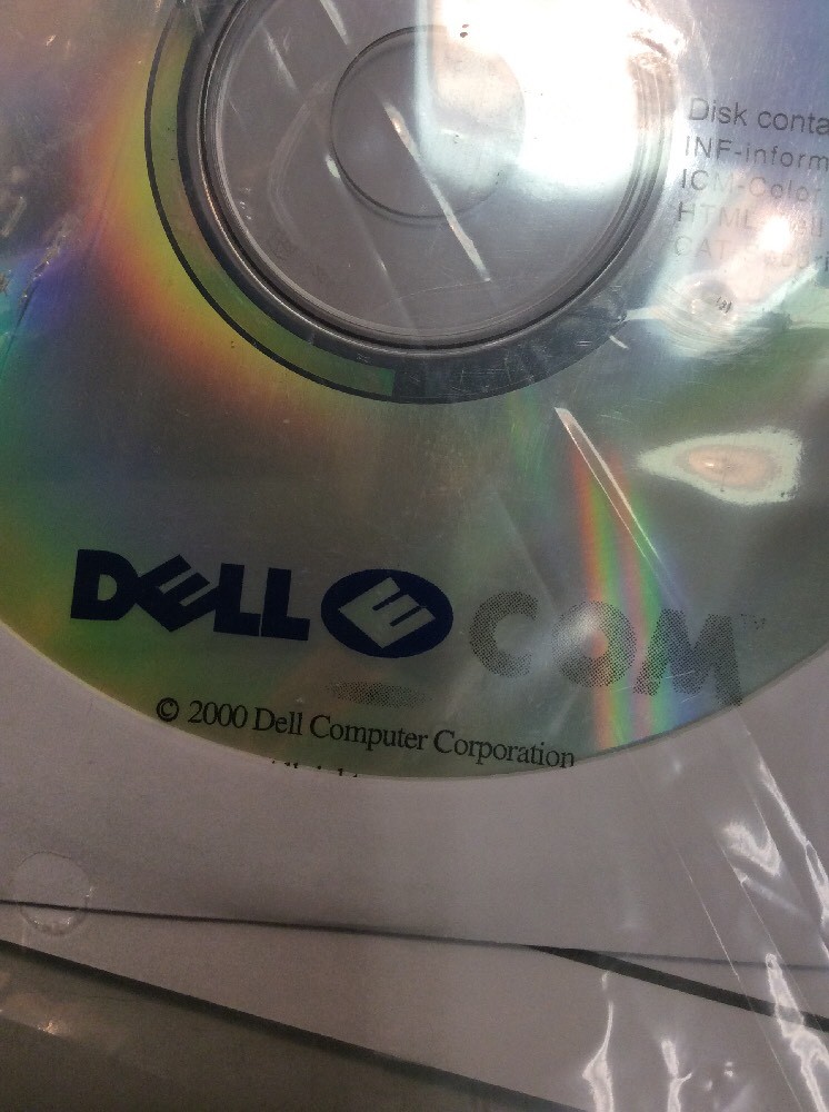 Dell E551c Color Monitor Manual & Disk ElectronicsRecycled.com